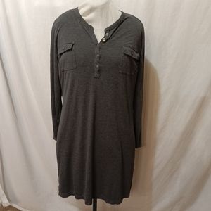 Ultra Soft Midi Tee Shirt Dress